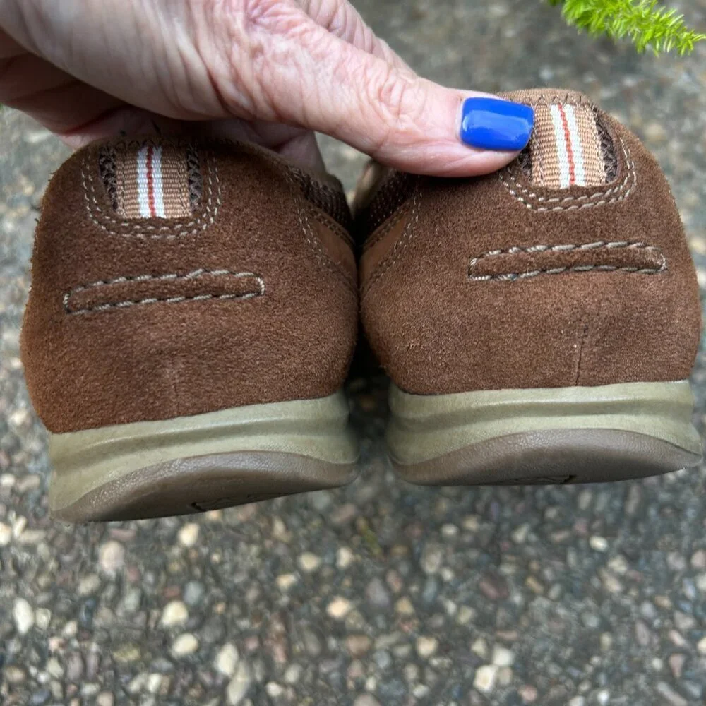 Clarks Men's Brown Armada Suede Boat Shoes Size 12 M